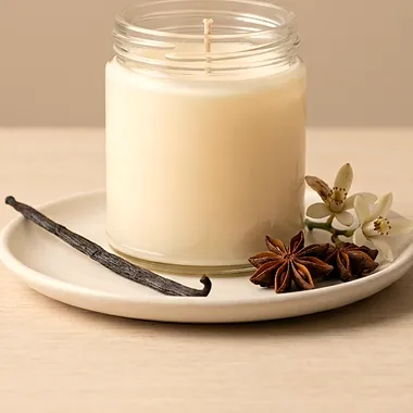 Vela de vainilla
